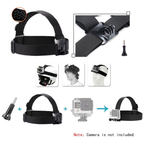 action camera headband mount for DJI Osmo Action cameras