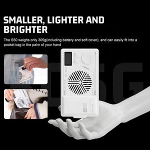 Adjustable LED fill light for content creation and live broadcast