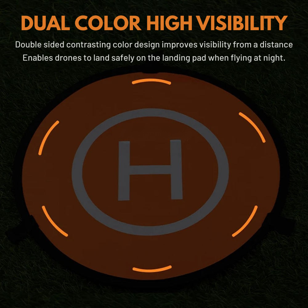 Universal Drone Landing Pad for DJI Neo2, Air 3S Mini 5 Pro And Other Drones | 75cm Foldable Waterproof - Yantralay - School Of Gadgets