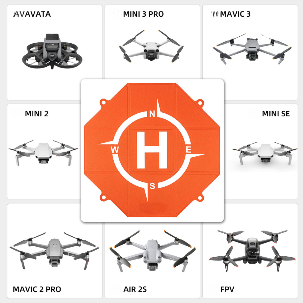 Durable waterproof drone apron pad for FPV racing drones