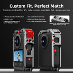 Yantralay Metal Camera Cage with Lens Protector for DJI Osmo Action 360