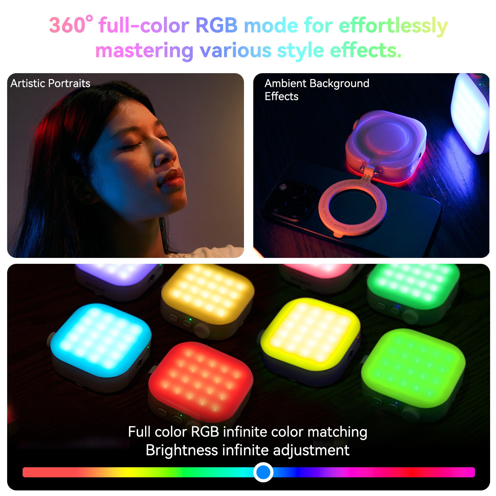 hone light, mobile light, selfie light, LED phone light, smartphone light, video light for mobile, portable LED light, mini LED light, magnetic phone light