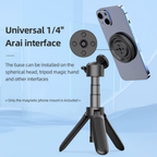 Magnetic Ring Phone Holder with 1/4” Thread | MagSafe Compatible Phone Mount for Smartphones