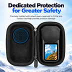 Portable Insta360 X6 Storage Bag with Fleece Lining