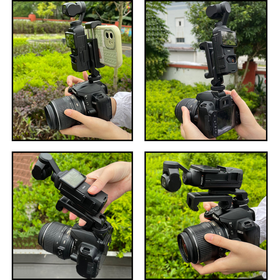 Dji Osmo Pocket Dslr Hot Shoe Dji Osmo Pocket 360 Frame Adapter