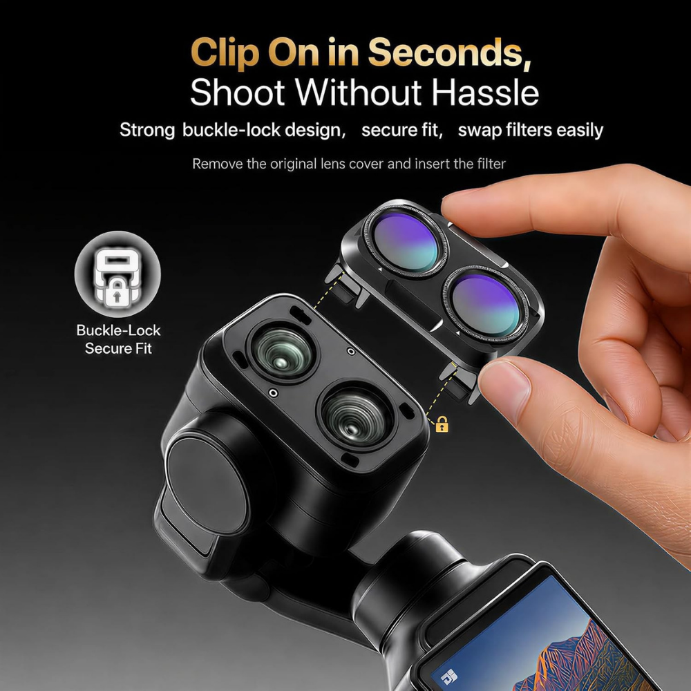 CPL ND Filter Kit for Pocket 4 Pro