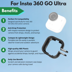Secure Insta360 GO Ultra frame for outdoor and sports shooting