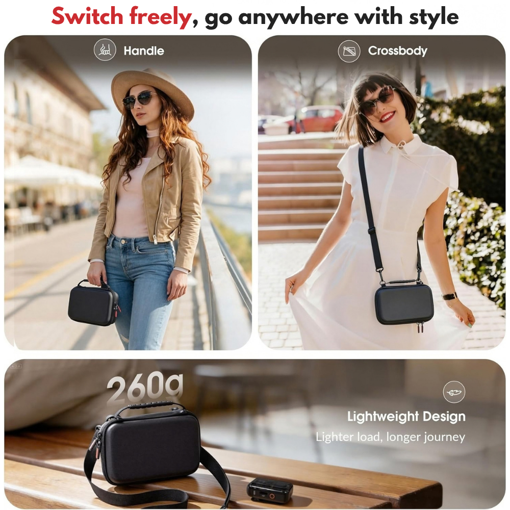 Hard storage bag for DJI Osmo Pocket 4 and Pocket 3