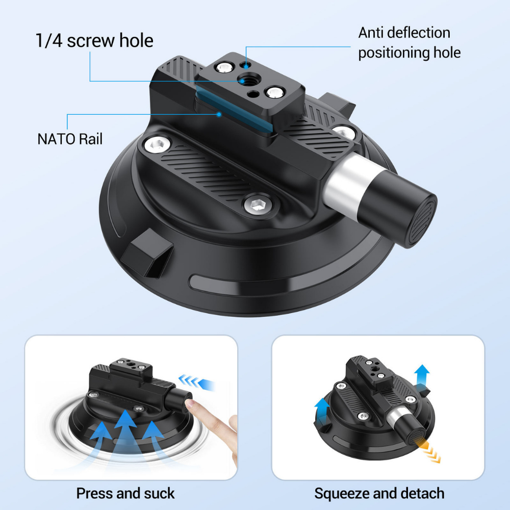 heavy duty car windshield camera holder