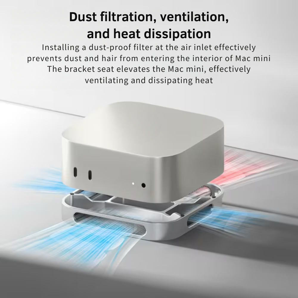 mac mini m4 dust filter stand