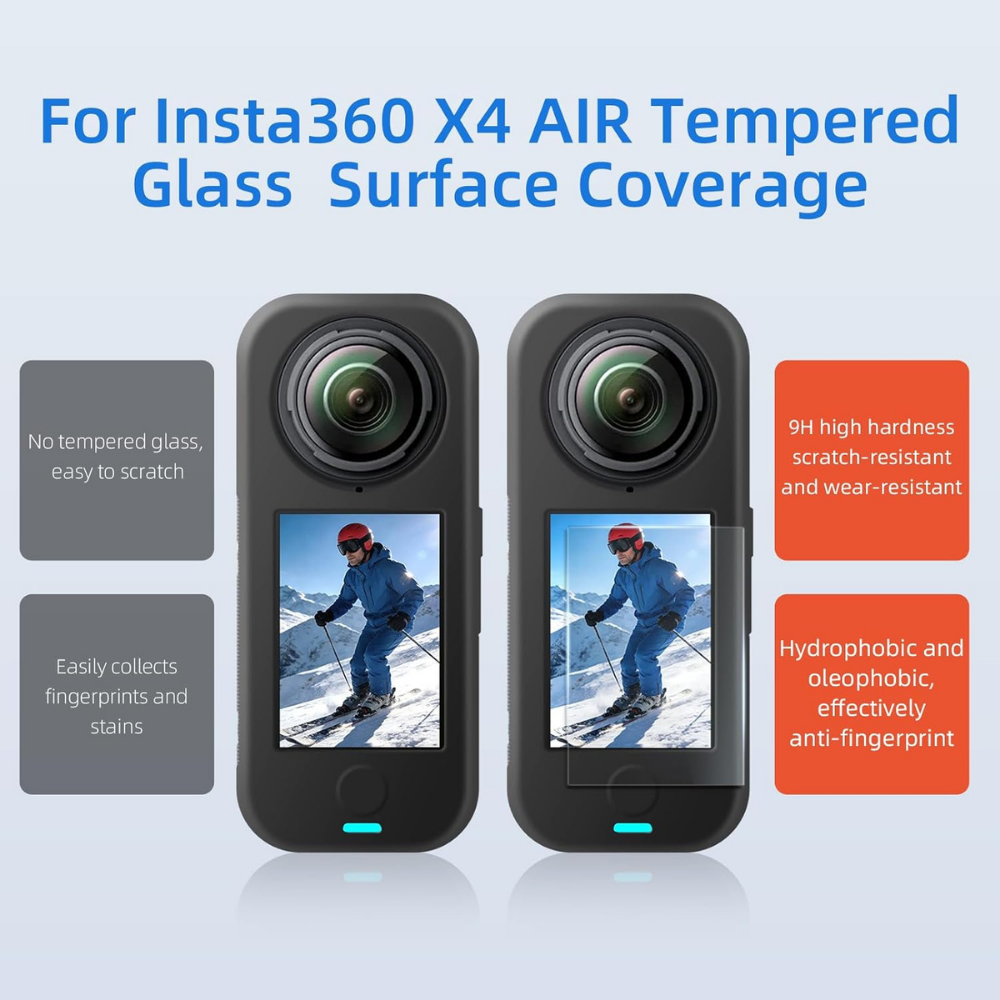 Insta360 X4 Air protection kit tempered glass and lens guard