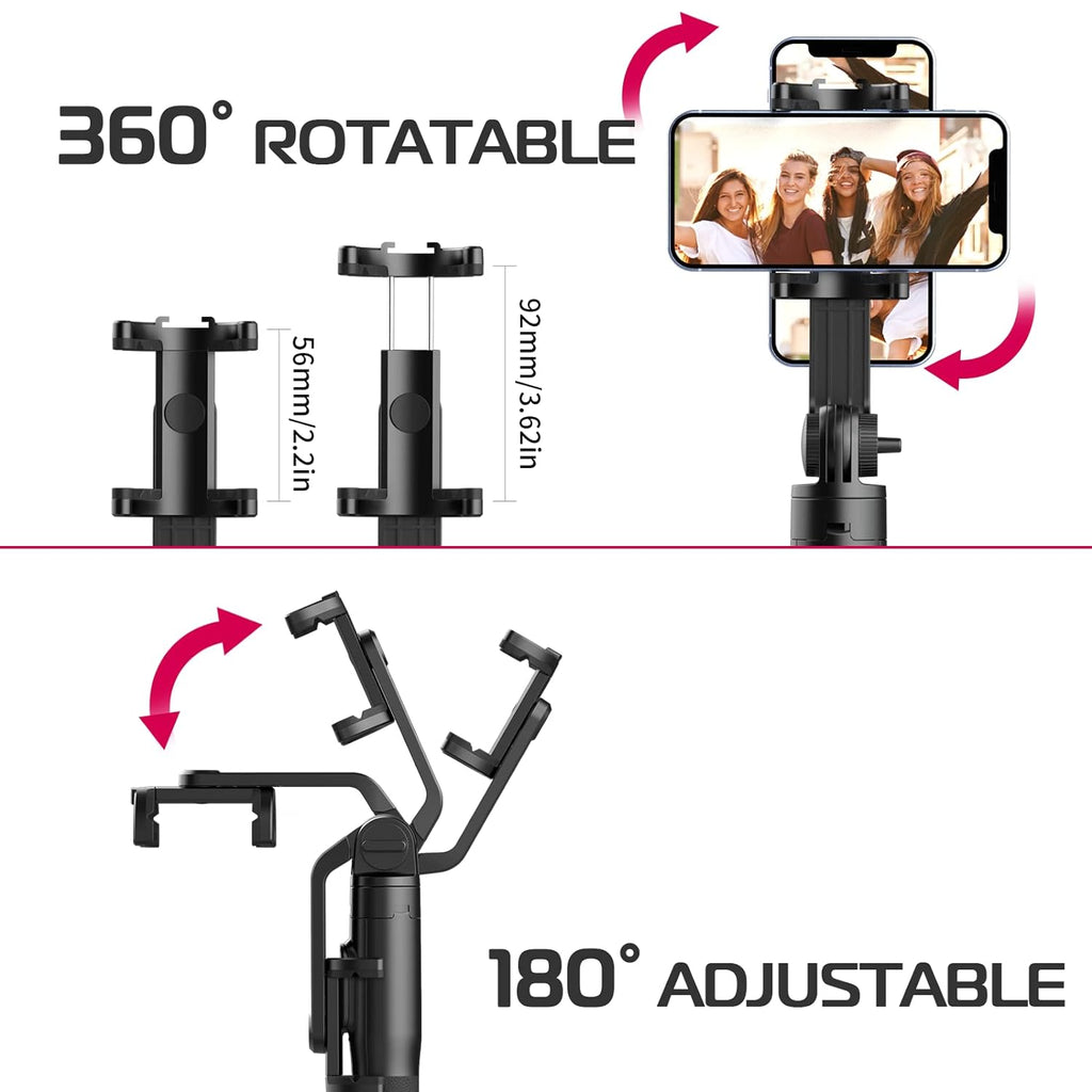 vlogging selfie stick tripod stand for live streaming vlogging 