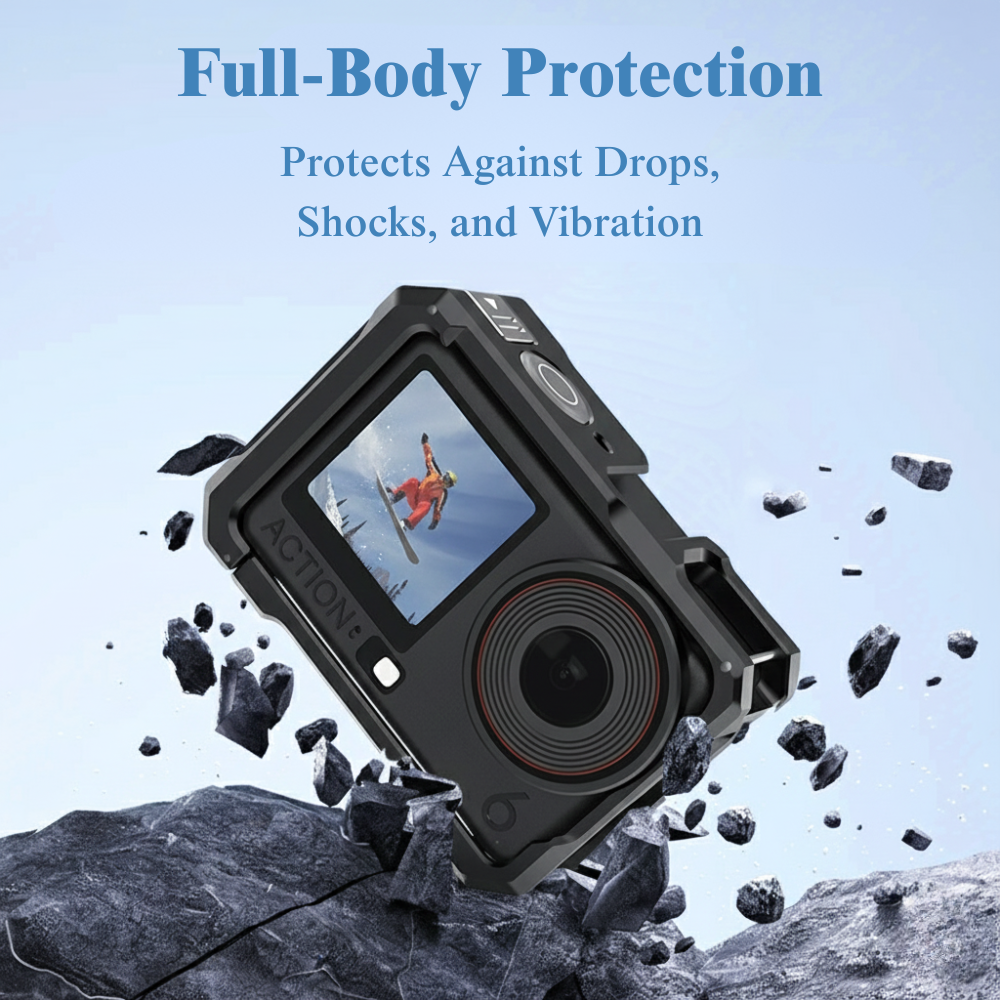 dji osmo action 6 metal camera cage