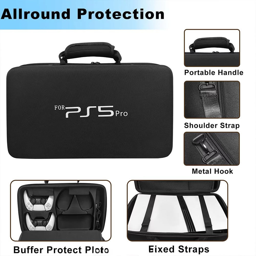 Hard EVA case for PS5 Pro accessories
