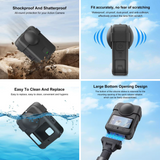 Anti-drop camera body cover with lanyard for travel