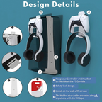 Gaming wall organizer for PlayStation 5 accessories