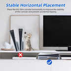 Console support bracket for PS5 Slim disc edition