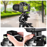 Durable aluminium alloy camera mount plate for secure setup