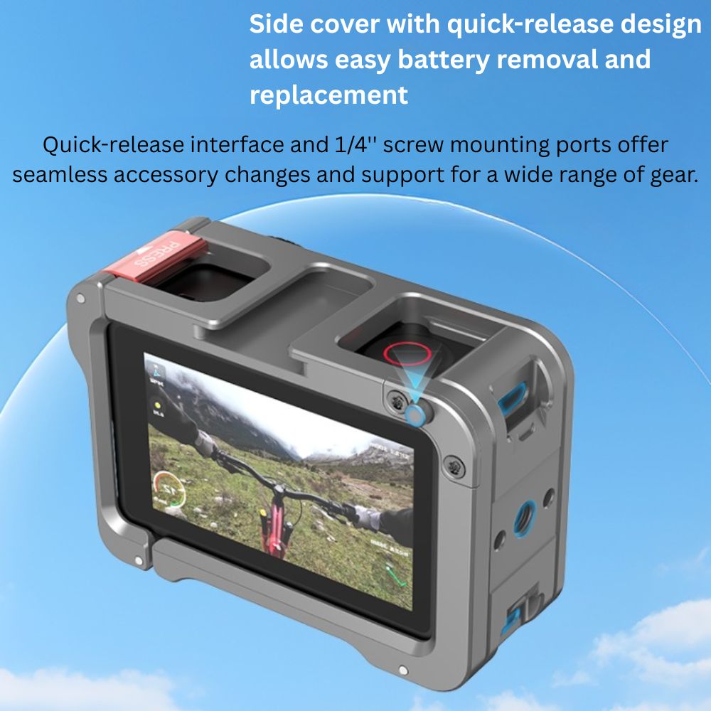 Protective Metal Cage for Action 5Pro/4/3