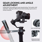 professional gimbal handle for filmmaking