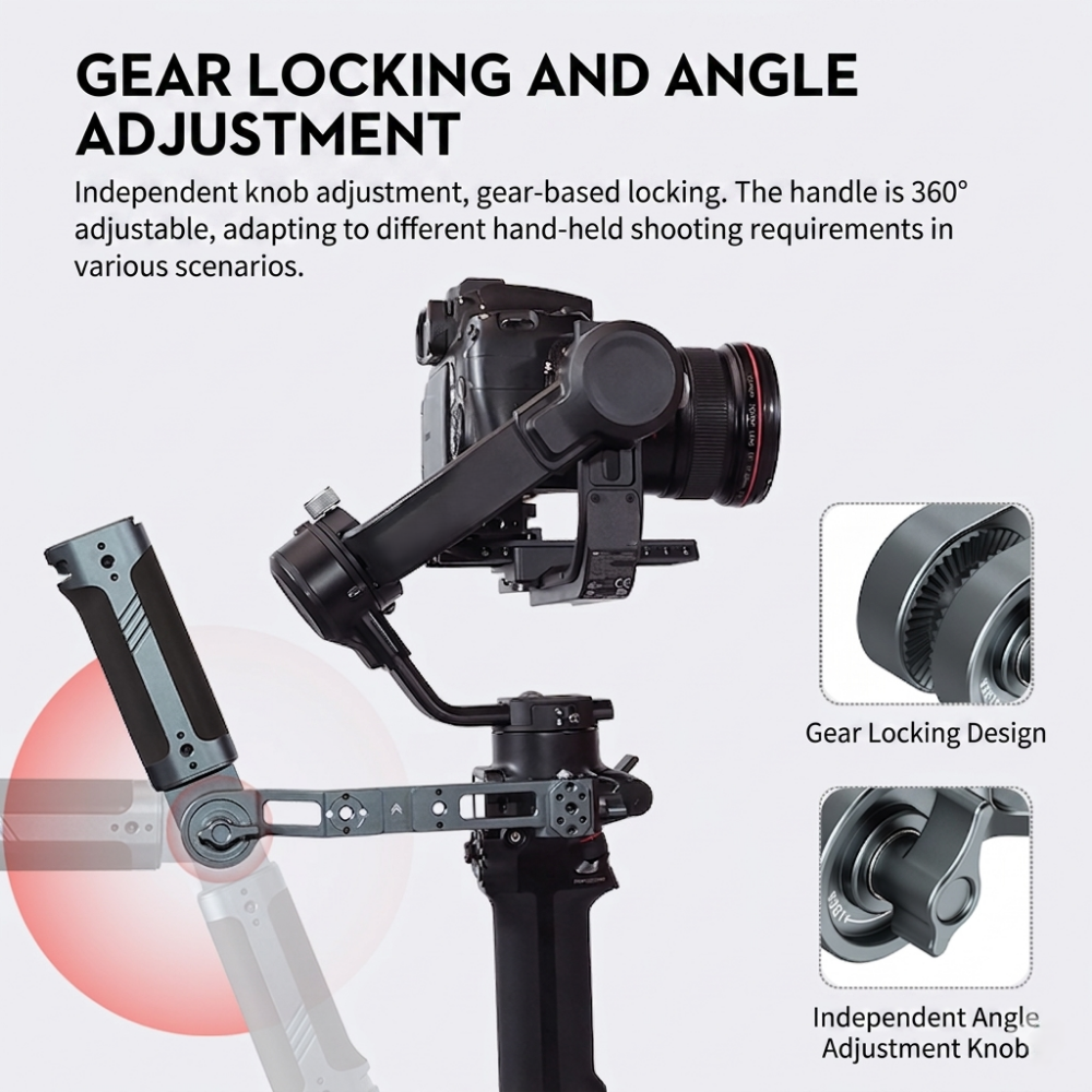 professional gimbal handle for filmmaking