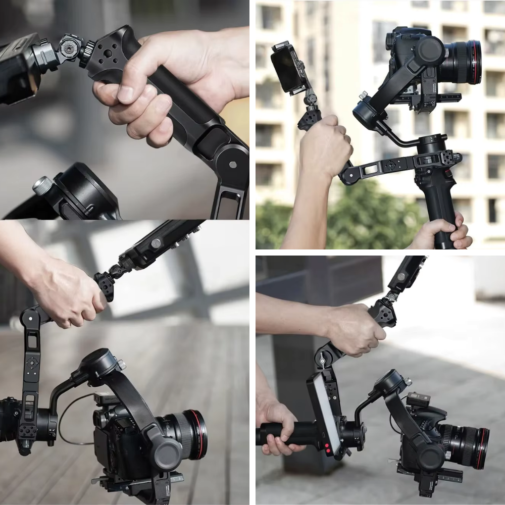 Foldable Gimbal Handgrip Handle