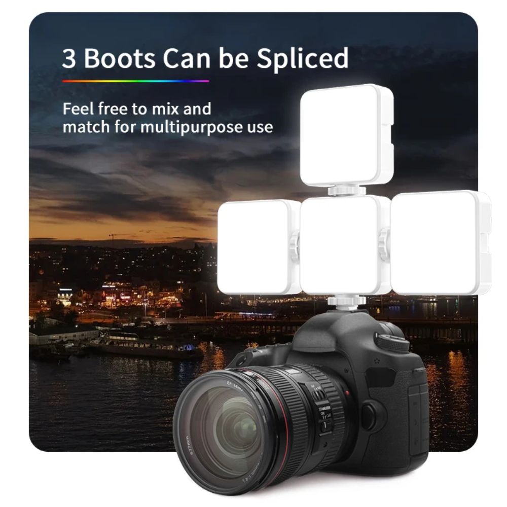 high cri rgb video light for accurate color rendering