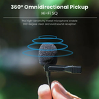 insta 360 x5 external clip on microphone