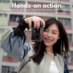 aluminum grip for action camera handheld shooting
