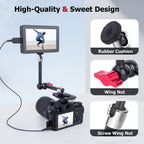 Adjustable articulating magic arm for DSLR and video shooting