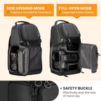 hardshell top pocket camera bag for extra protection