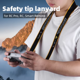 Comfortable shoulder lanyard for DJI drone remote controller