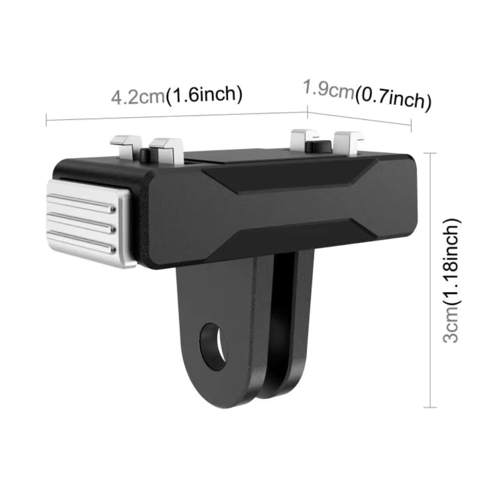 Lightweight magnetic camera mount for Insta360