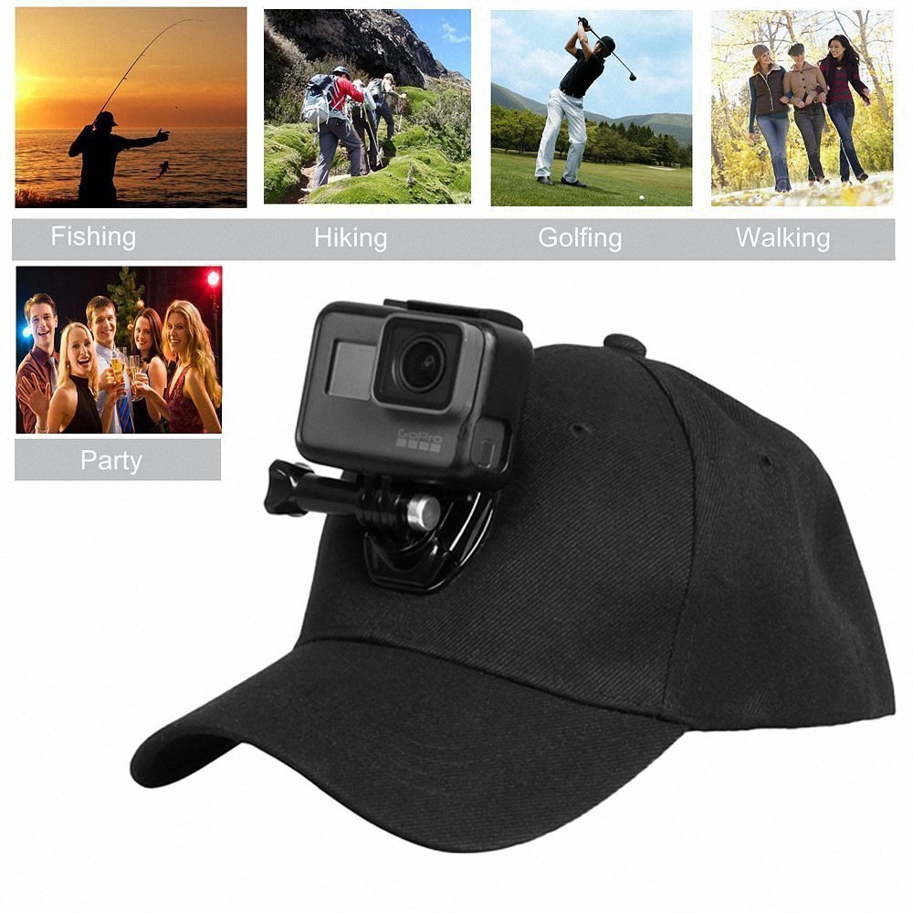 Head Mount, Cap Mount, Action Mount, Camera Cap, Quick Release, J Hook, Buckle Mount, Nylon Cap, Adjustable Mount, Hands-Free, POV Mount, Outdoor Gear, Filming Gear, Travel Accessory.