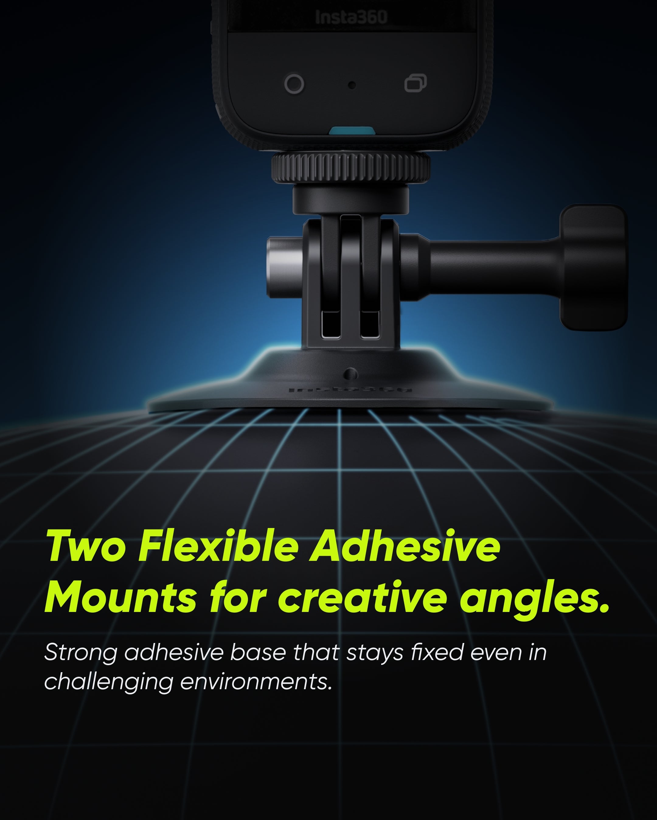 insta360 handlebar clamp mount motorcycle