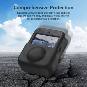Flexible protective cover for DJI Osmo 360 lens