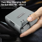 DJI Mini SE charging hub with LED status indicators