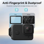 3 in 1 tempered glass for GoPro Mission