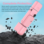 Silicone Case for DJI Osmo Pocket 4 with Lens Cover
