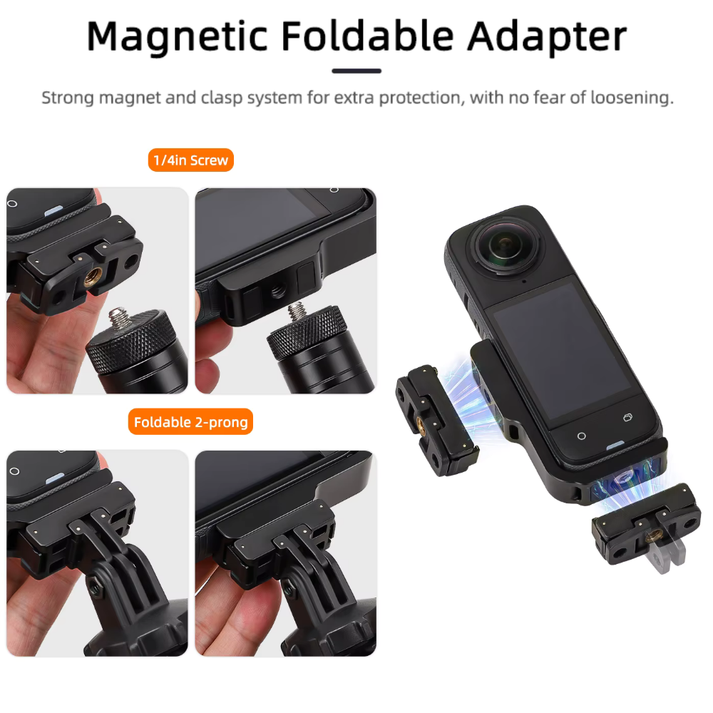 vertical horizontal mount for Insta360 X5 