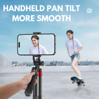aluminum phone tripod stand with remote