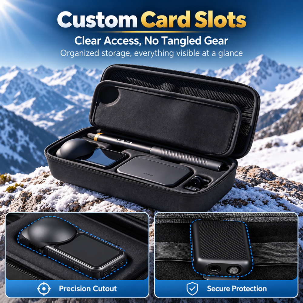 Carrying Case for Insta360 X6 waterproof storage bag