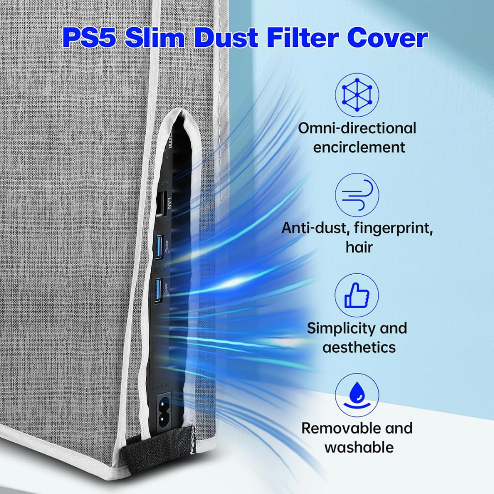 ps5 console cover dust proof breathable