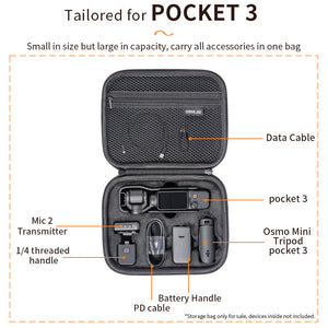 DJI Pocket 3 case, Osmo Pocket 3 bag,