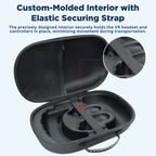 VR headset travel case for Meta Quest