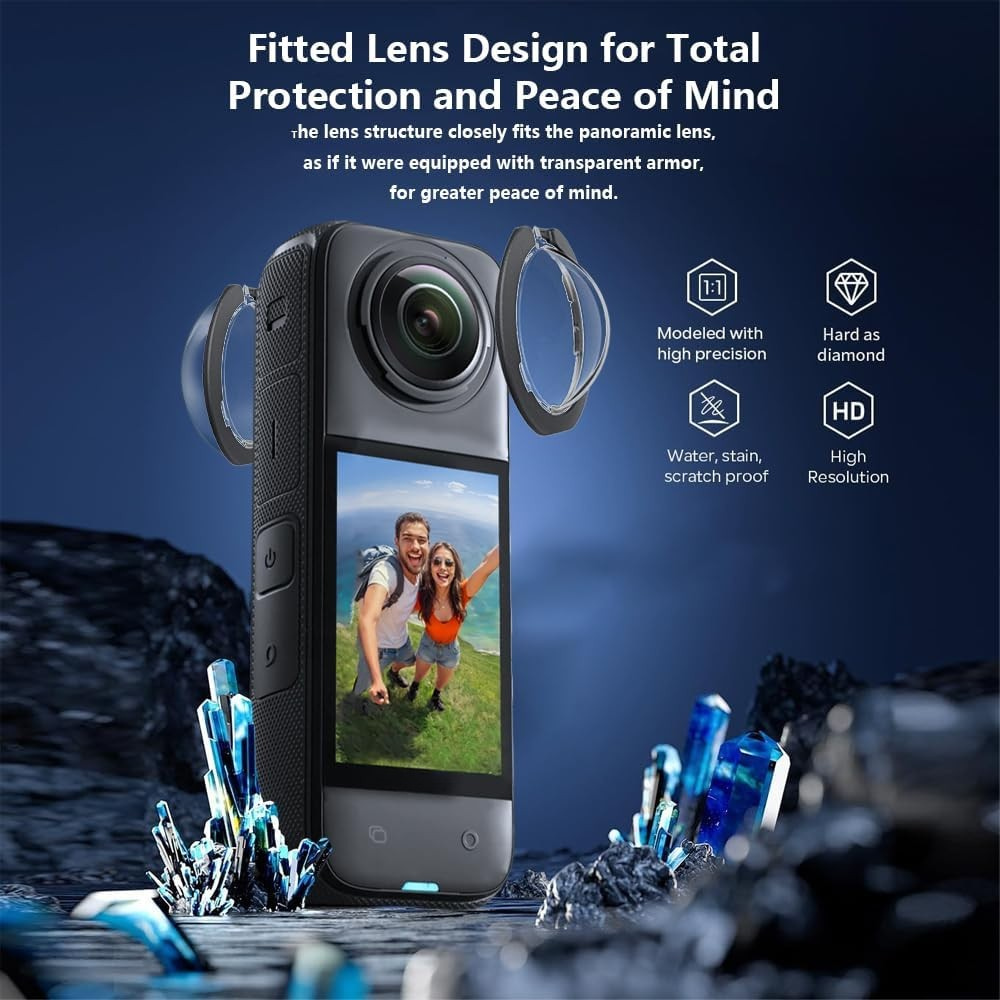 Insta360 X3 waterproof lens guard clear PC cover