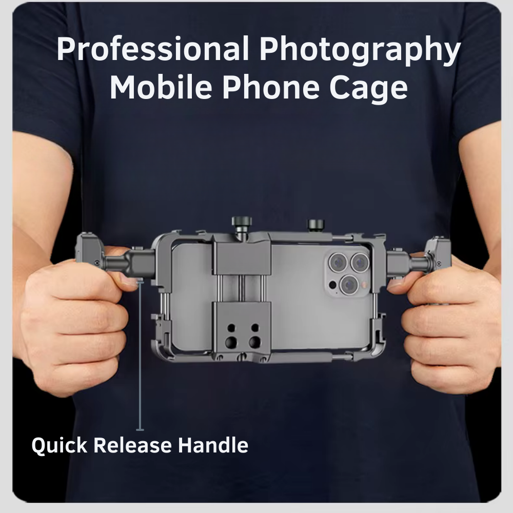 smartphone vlogging rig aluminum