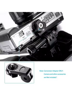 Phone holder and chin strap mount accessory for action cameras and helmets