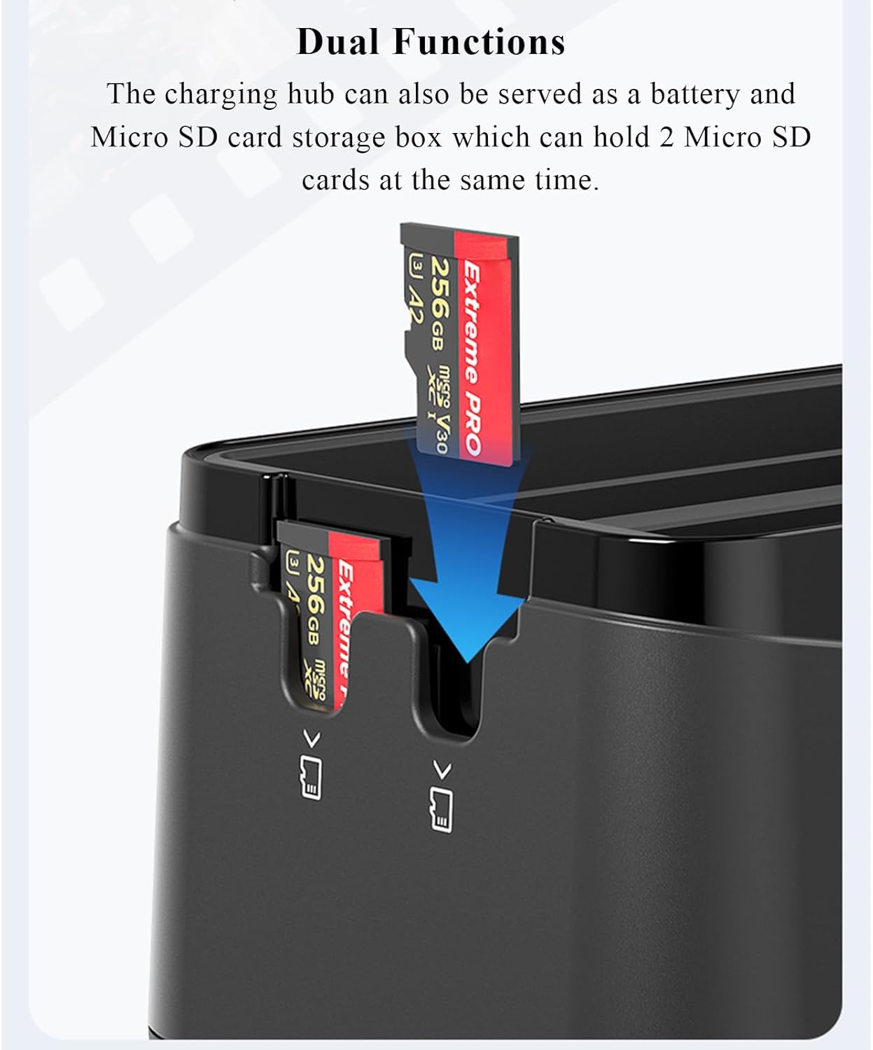 Accessoire Caméra 360 Durée Tournage Chargeur Batterie 2850mAh - Charge Rapide 2 Batteries Simultanément, USB-C Batterie Insta360 X5 Accessoire Caméra 360 Durée Tournage Chargeur Batterie 2850mAh - Charge Rapide 2 Batteries Simultanément, USB-C Batterie Insta360 X5