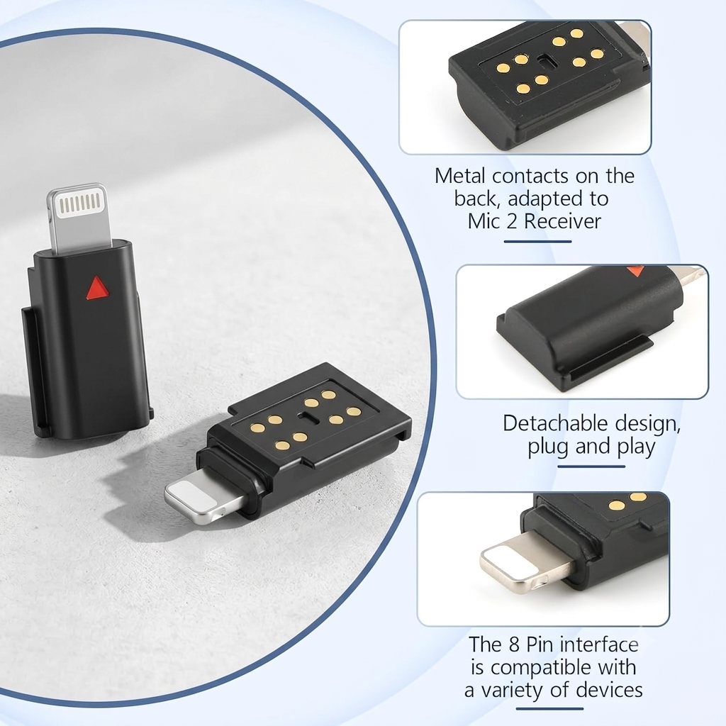 DJI Lightning Adapter For DJI Mic Mini